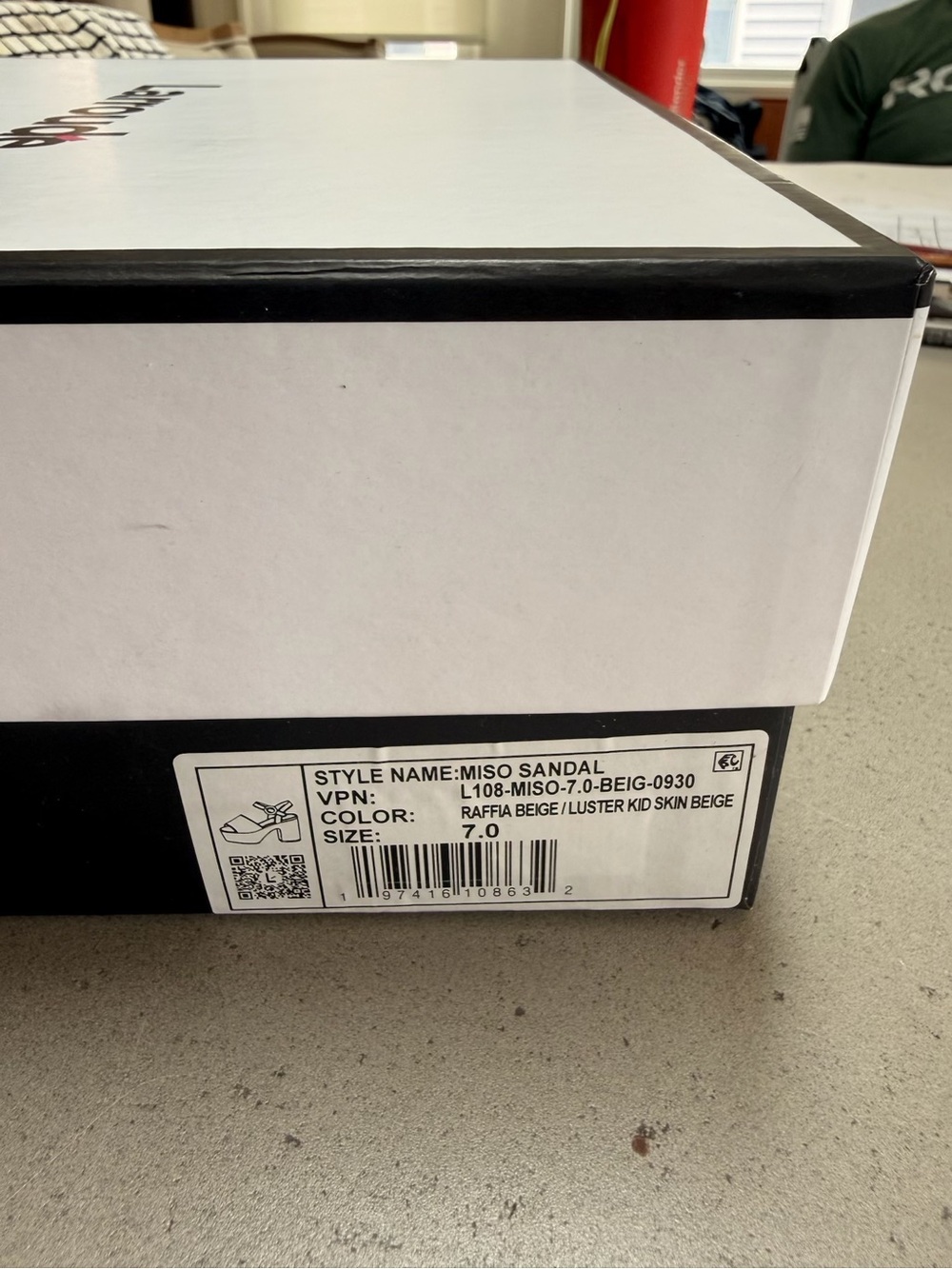 Shoe Box Label - Picture 2 of 4